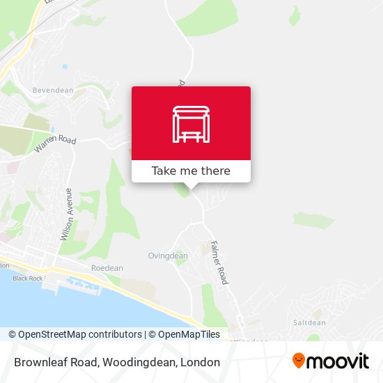 Brownleaf Road, Woodingdean map