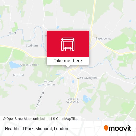 Heathfield Park, Midhurst map