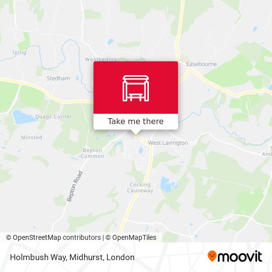 Holmbush Way, Midhurst map