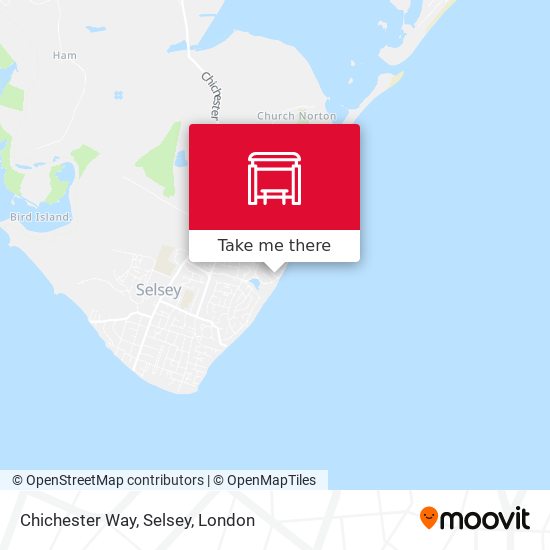 Chichester Way, Selsey map