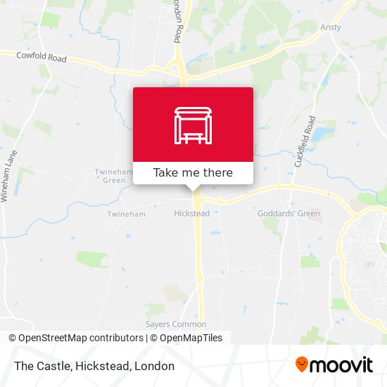 The Castle, Hickstead map