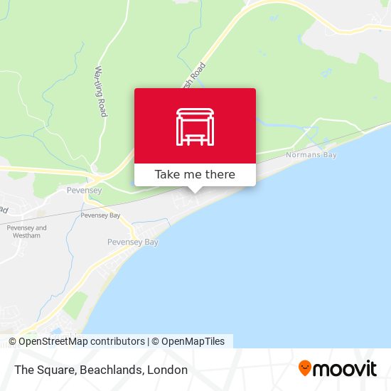 The Square, Beachlands map