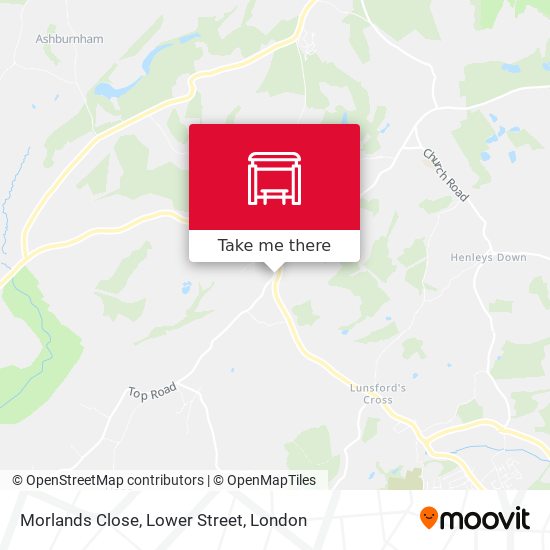 Morlands Close, Lower Street map