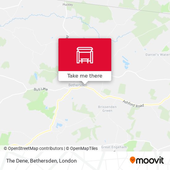 The Dene, Bethersden map