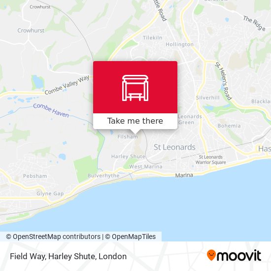 Field Way, Harley Shute map