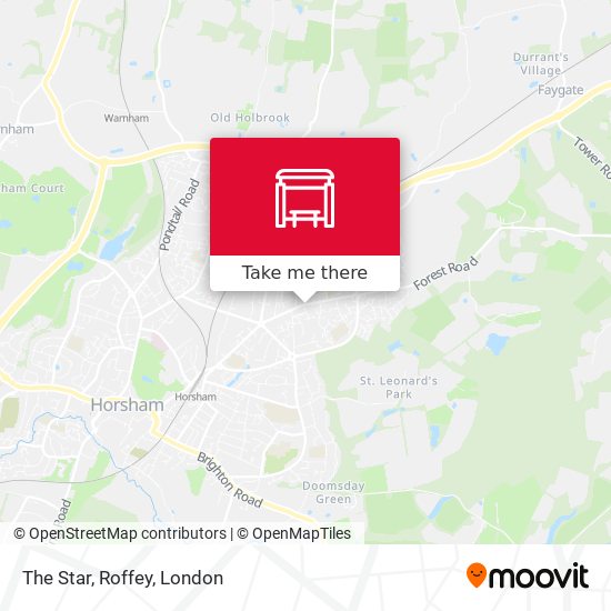 The Star, Roffey map