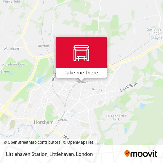 Littlehaven Station, Littlehaven map