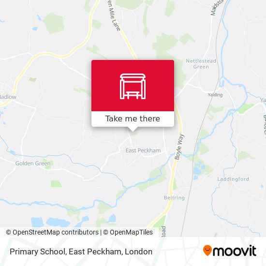 Primary School, East Peckham map