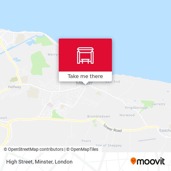 High Street, Minster map
