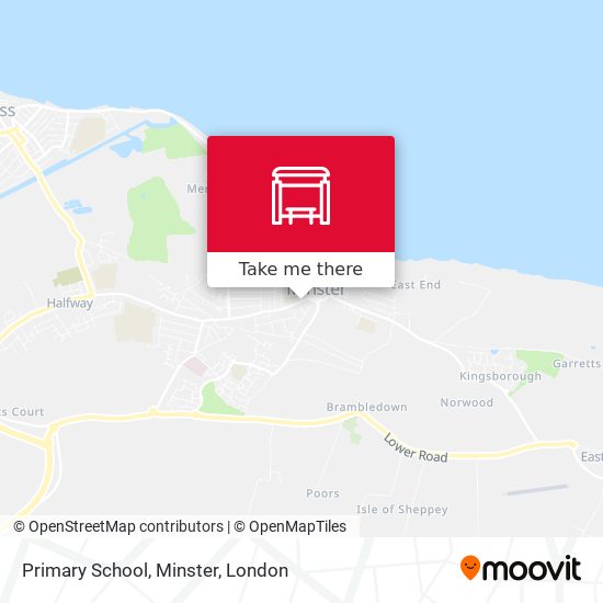 Primary School, Minster map