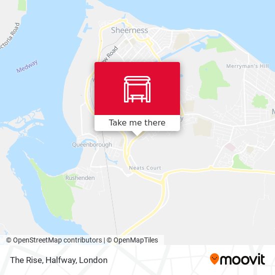 The Rise, Halfway map