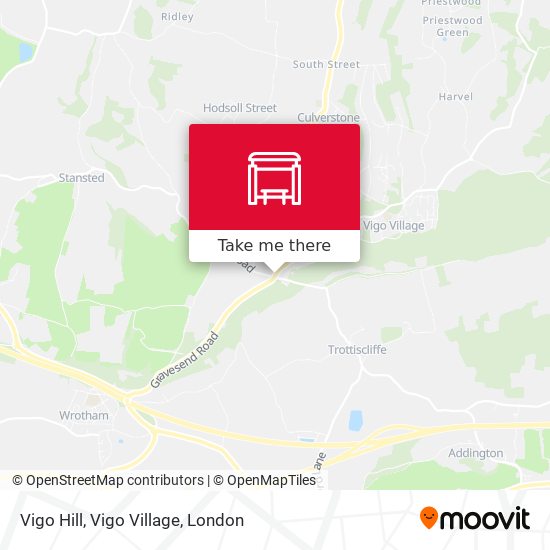 Vigo Hill, Vigo Village map