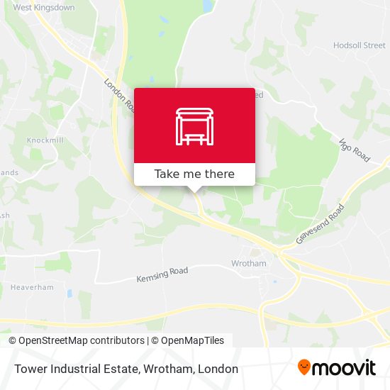 Tower Industrial Estate, Wrotham map