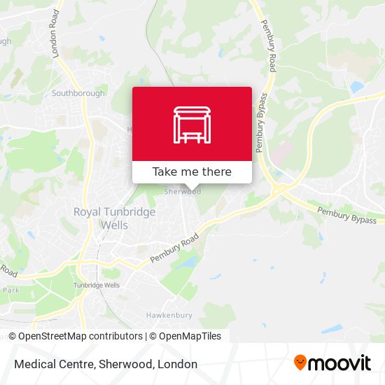Medical Centre, Sherwood map