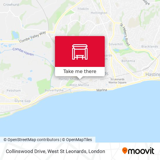Collinswood Drive, West St Leonards map