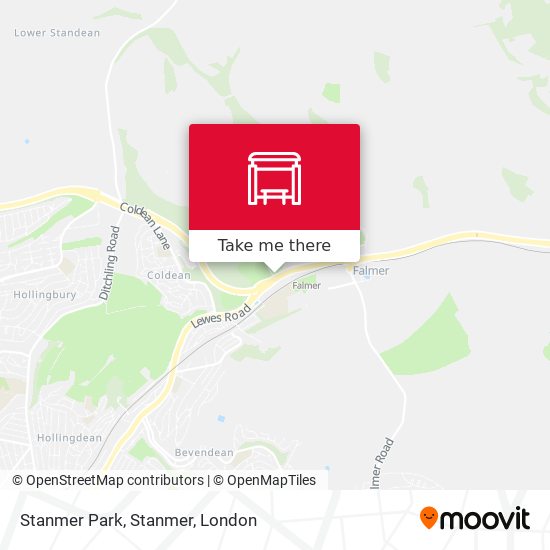 Stanmer Park, Stanmer map