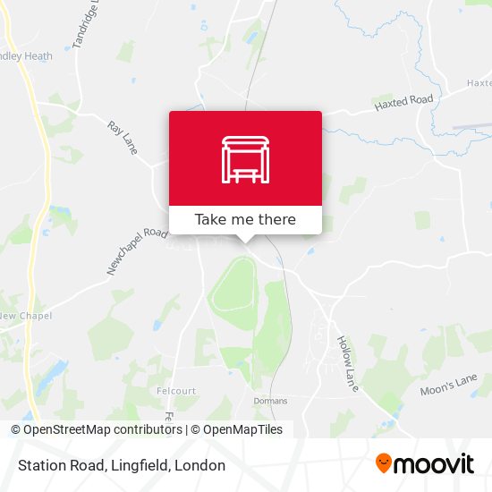 Station Road, Lingfield map