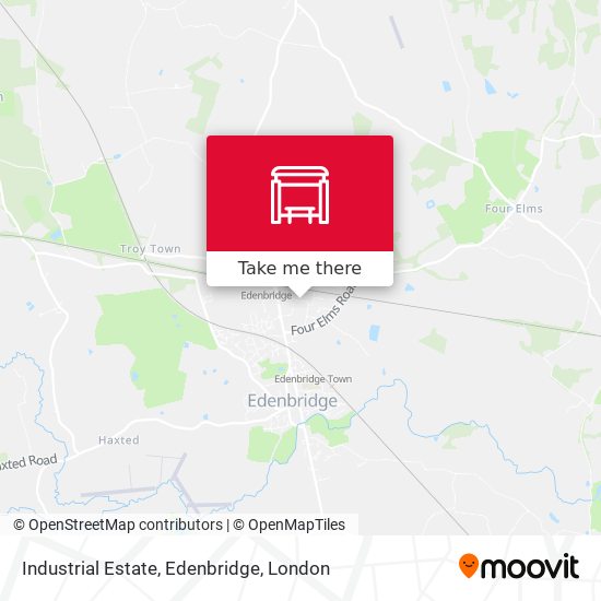 Industrial Estate, Edenbridge map
