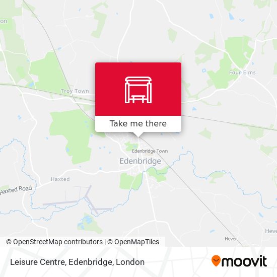 Leisure Centre, Edenbridge map