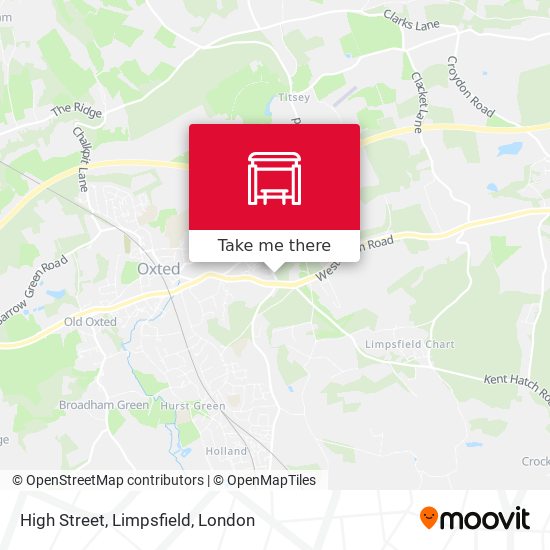 High Street, Limpsfield map