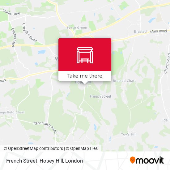 French Street, Hosey Hill map