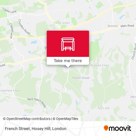 French Street, Hosey Hill map