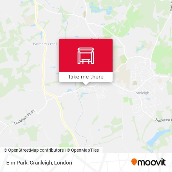 Elm Park, Cranleigh map