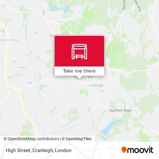 High Street, Cranleigh map