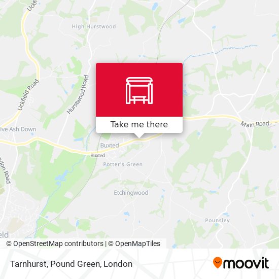 Tarnhurst, Pound Green map