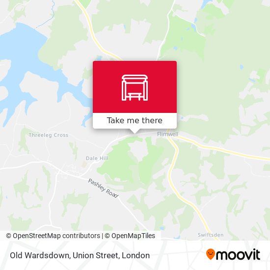 Old Wardsdown, Union Street map