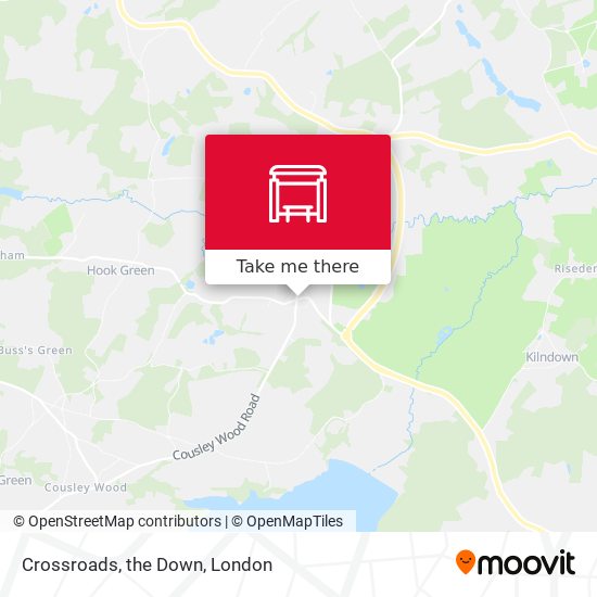 Crossroads, the Down map