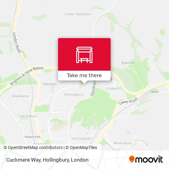 Cuckmere Way, Hollingbury map