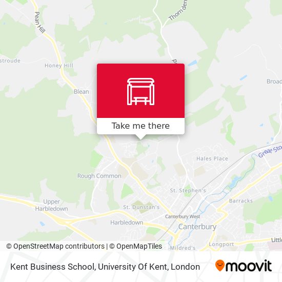 Kent Business School, University Of Kent map