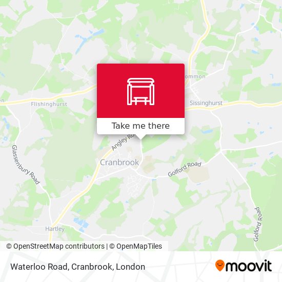 Waterloo Road, Cranbrook map