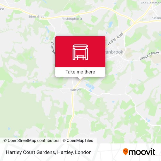 Hartley Court Gardens, Hartley map