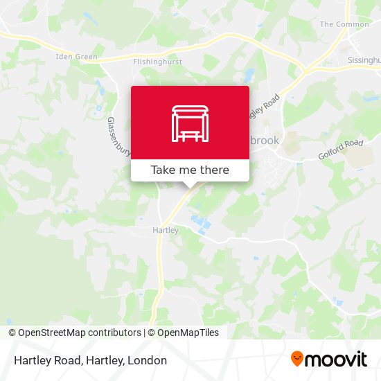 Hartley Road, Hartley map