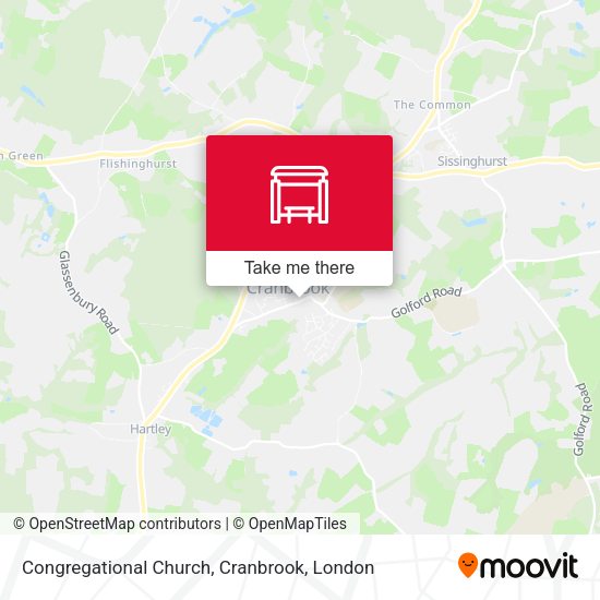Congregational Church, Cranbrook map