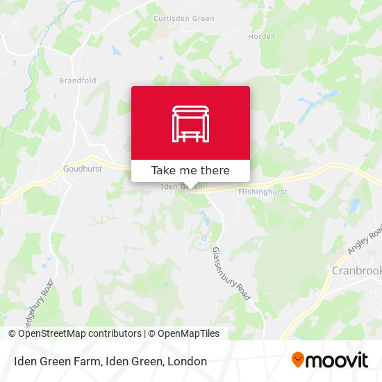 Iden Green Farm, Iden Green map