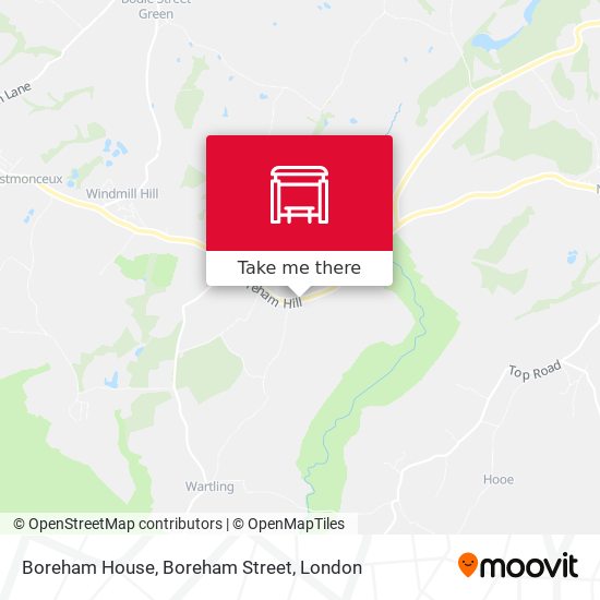 Boreham House, Boreham Street map