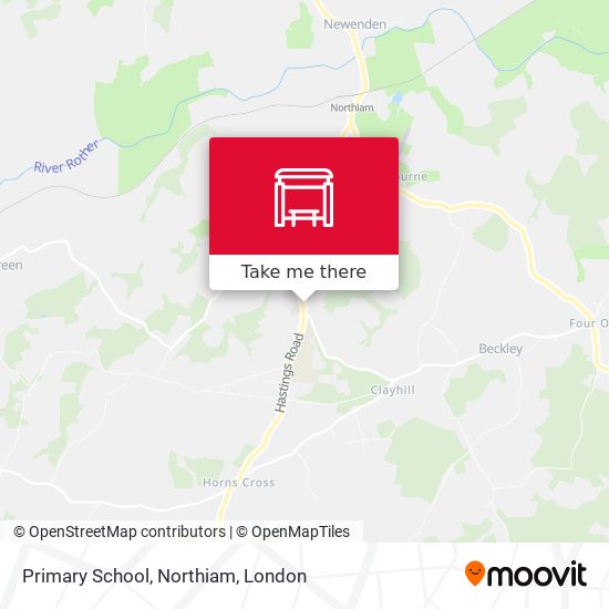 Primary School, Northiam map