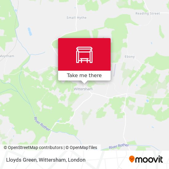 Lloyds Green, Wittersham map