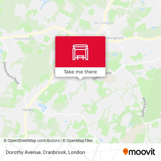 Dorothy Avenue, Cranbrook map