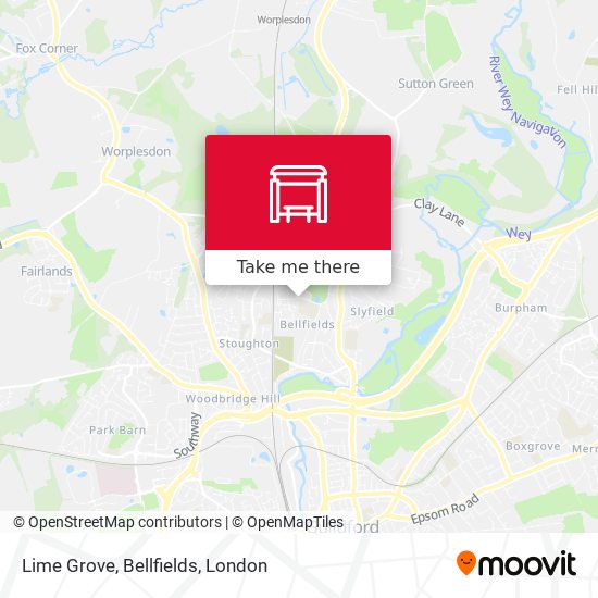 Lime Grove, Bellfields map