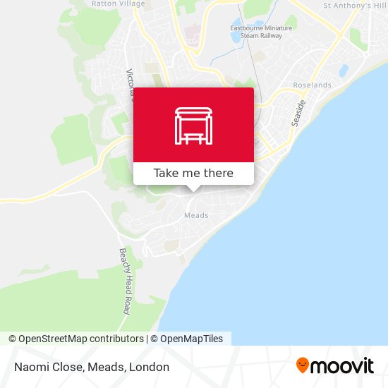 Naomi Close, Meads map