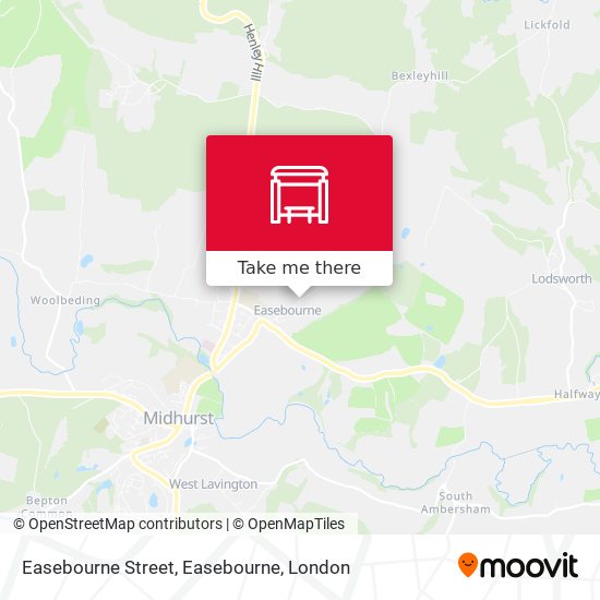 Easebourne Street, Easebourne map