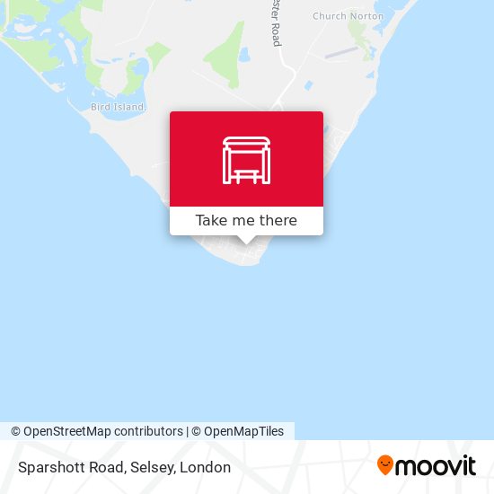 Sparshott Road, Selsey map
