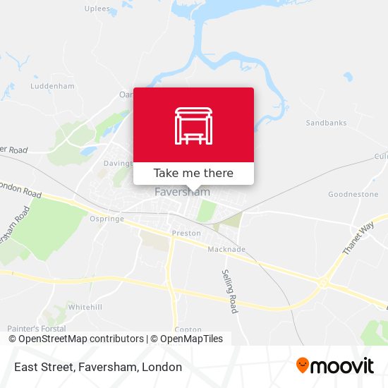 East Street, Faversham map