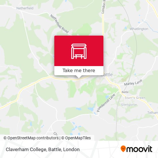 Claverham College, Battle map