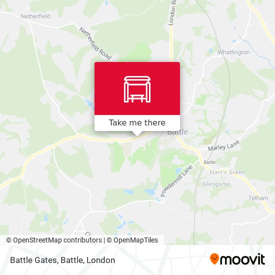 Battle Gates, Battle map