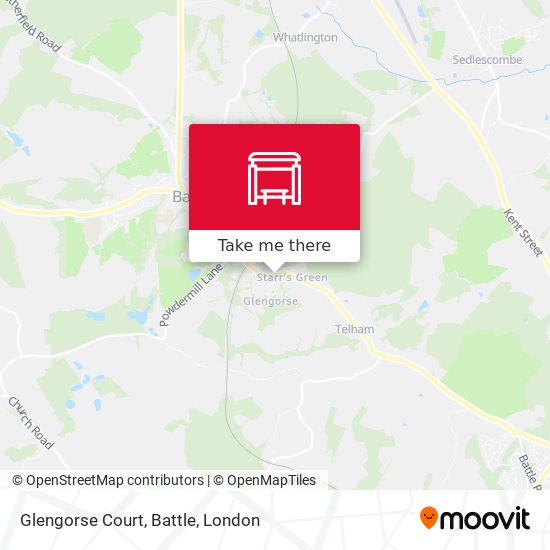 Glengorse Court, Battle map